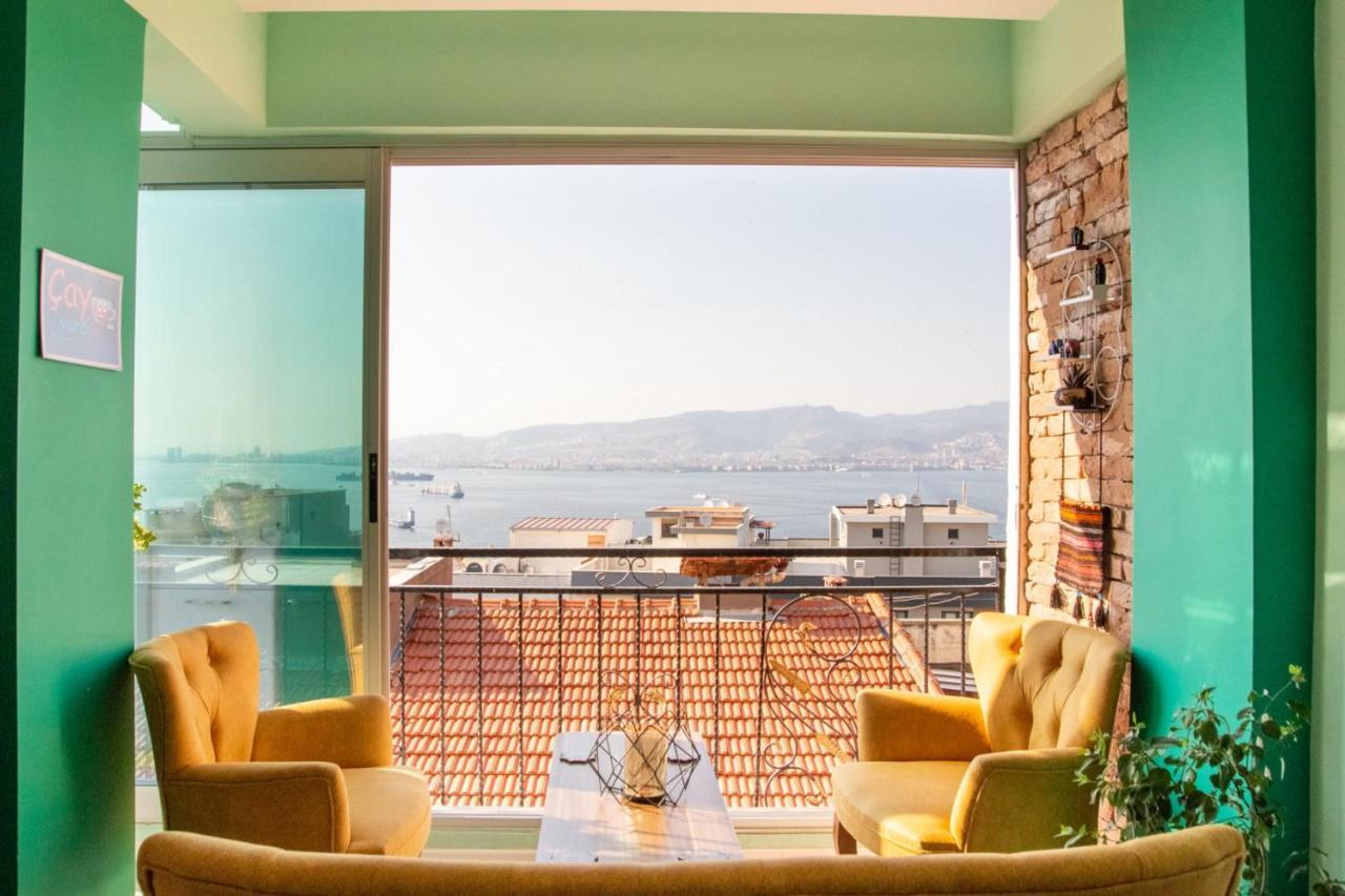 Flat With Great View And Central Location In Konak 이즈미르 외부 사진